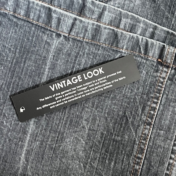 TRIBAL Vintage Bootcut Stretch Denim Jeans Distressed Vintage Wash Size 10 NWOT - Picture 6 of 8